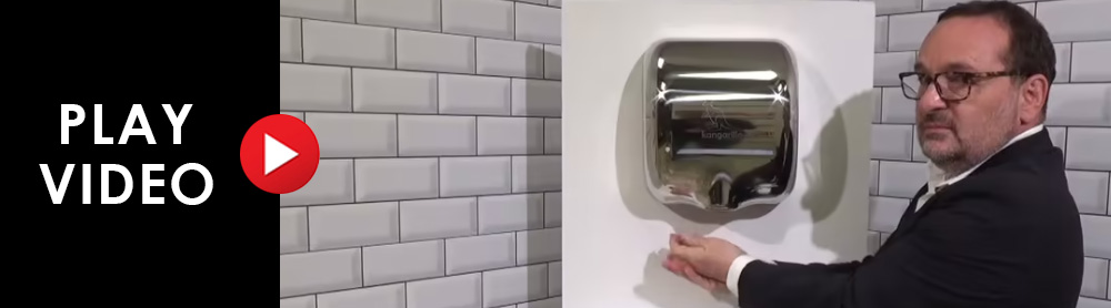 The Kangarillo Hand Dryer Range - play video